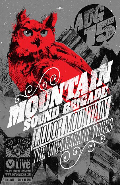 Mountain Sound Brigade, Liquor Mountain, Unpleasant Trees