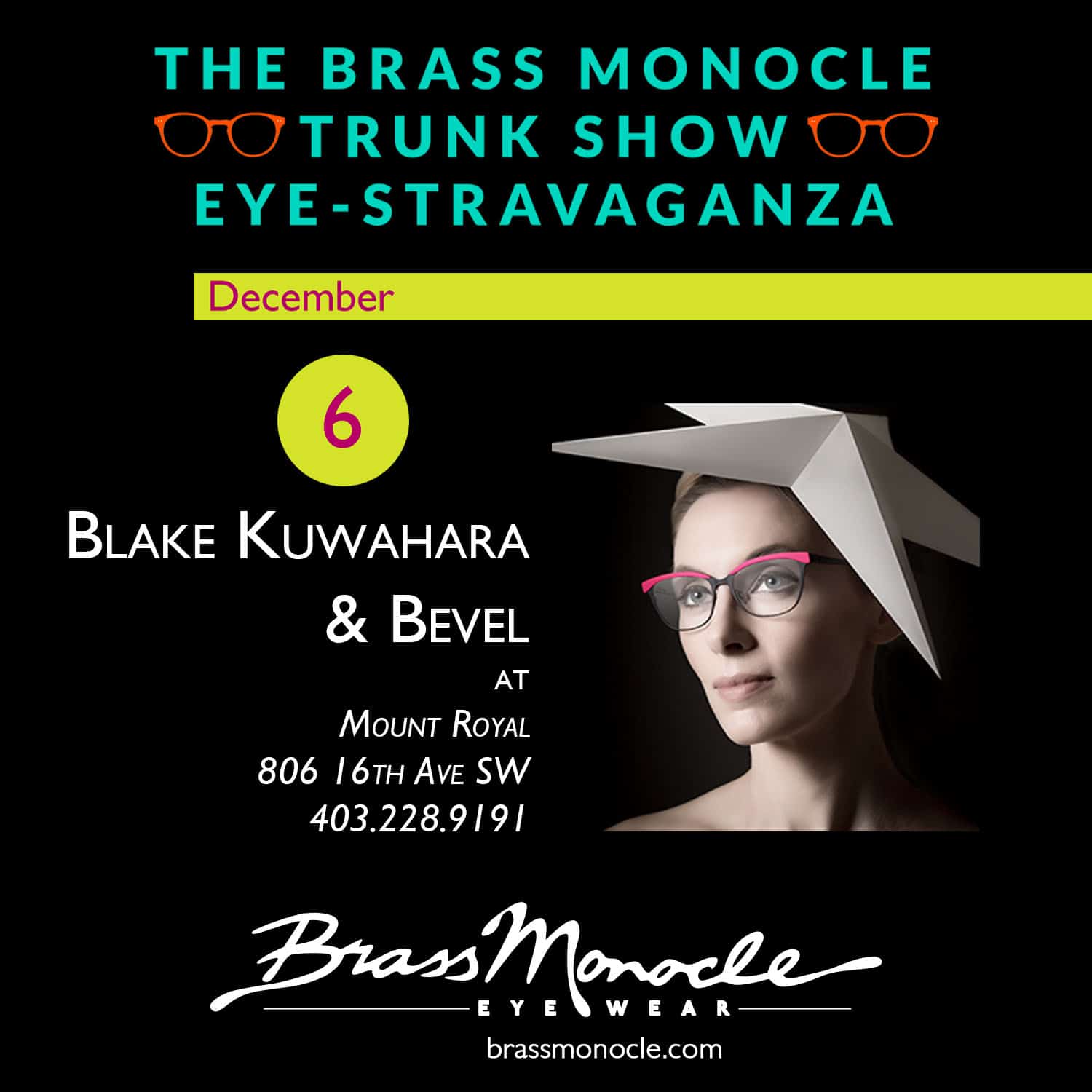 Brass Monocle | Trunk Show | 6th Dec