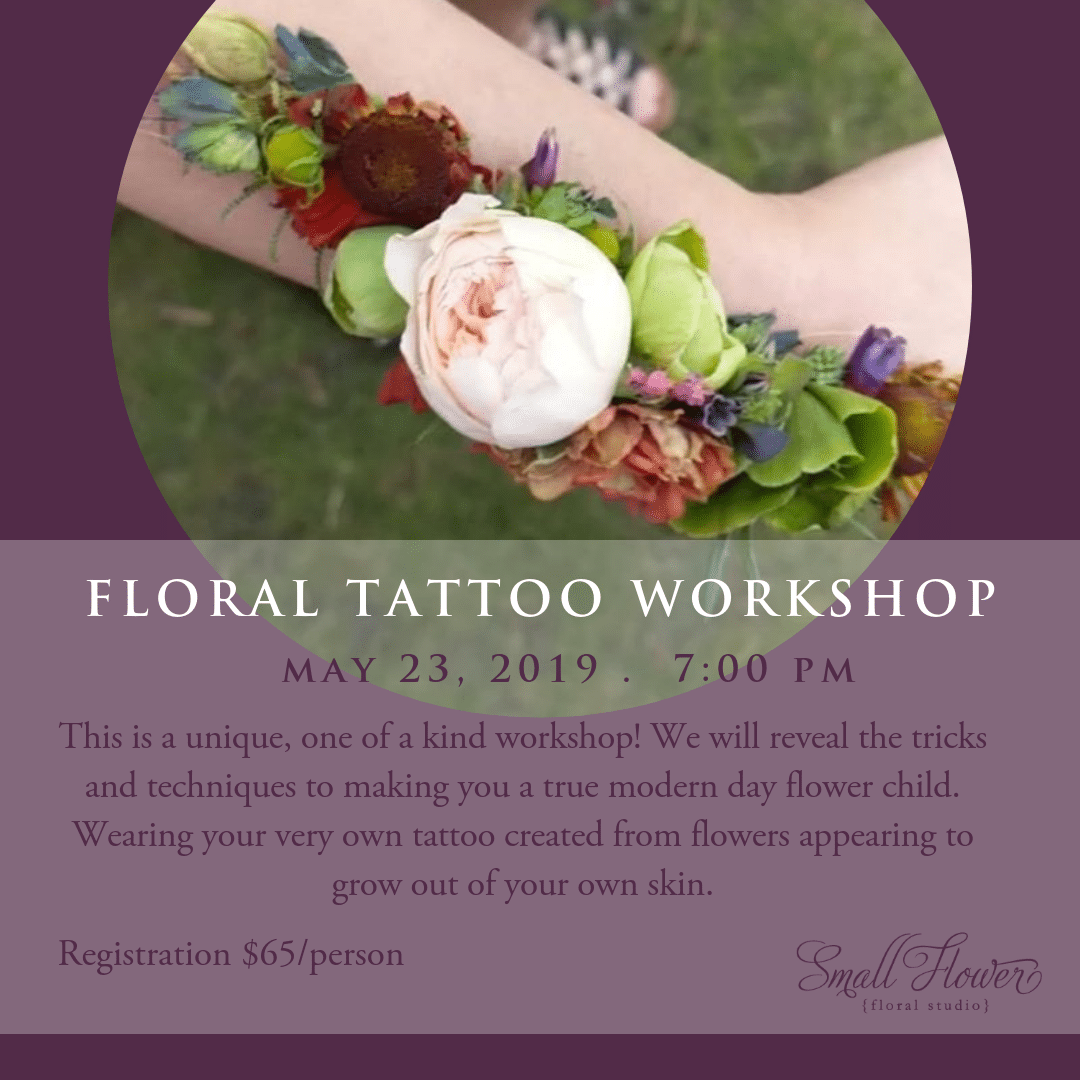 Floral Tattoo Workshop